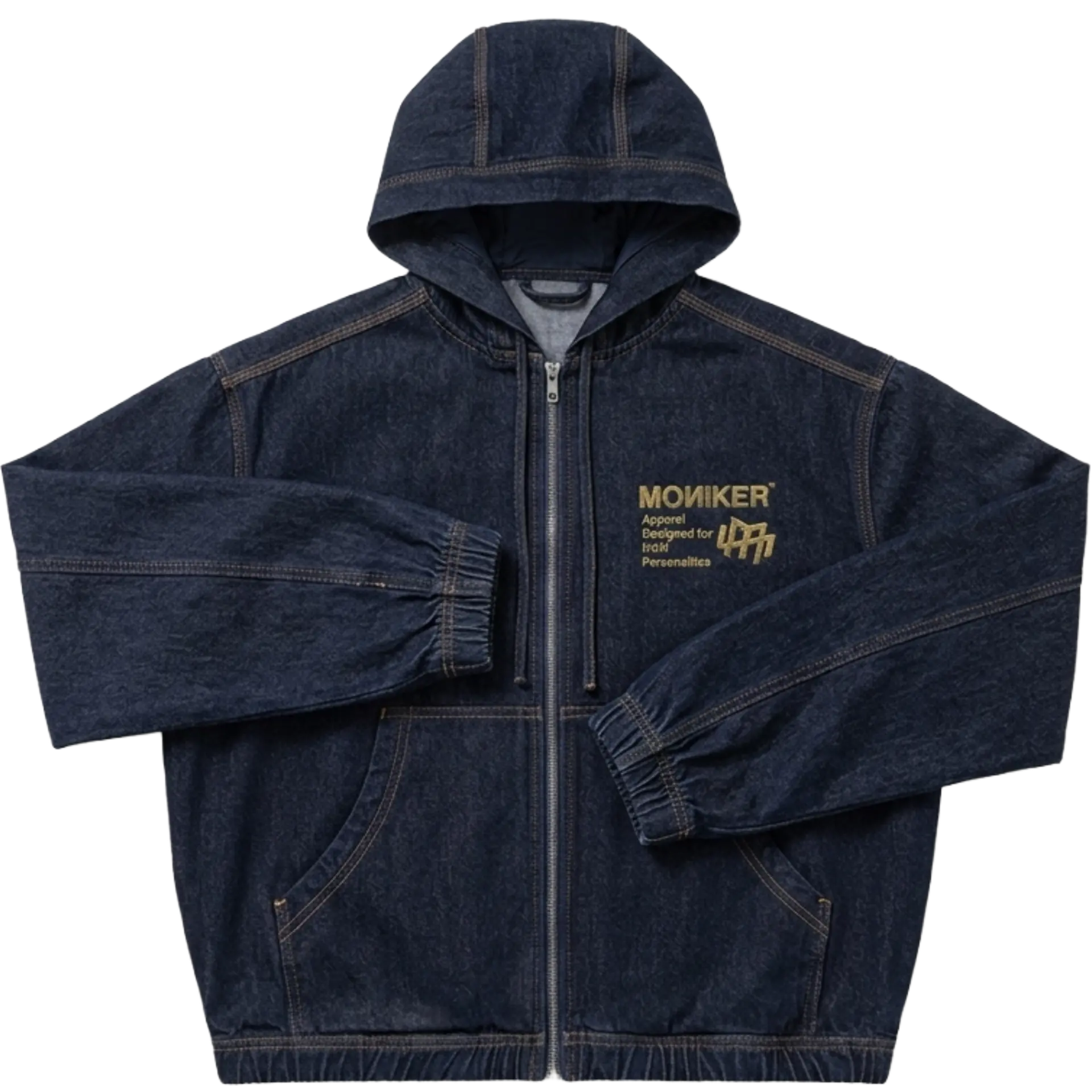 Denim Zip-Up Jacket